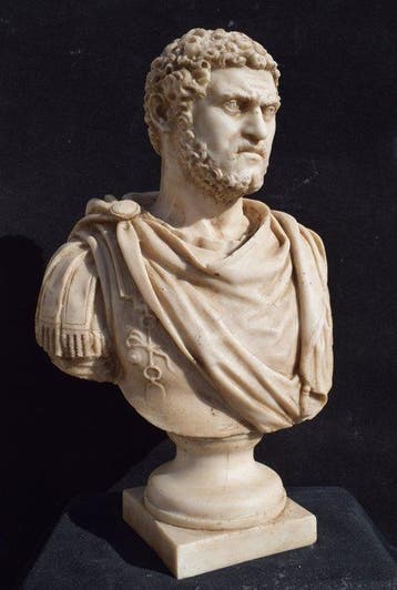 sculptuur, Busto imperatore Romano Caracalla - 42 cm -