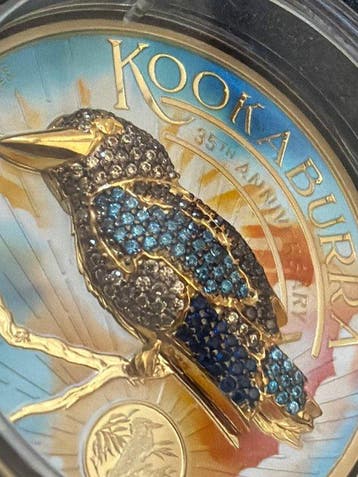 Australië. 1 Dollar 2025, Kookaburra1oz (.999) + (.925)