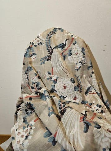 Tessuto Chinoiserie Imperial garden Birds Exclusief