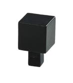 Meubelknop Jolie One 23 mm zwart, Nieuw