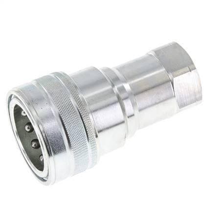 Acier Coupleur hydraulique DN 25 Manchon 1 pouce filetage, Doe-het-zelf en Bouw, Overige Doe-Het-Zelf en Bouw, Verzenden