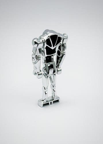 Lego Minifiguur - Star Wars - Chrome Gold Plated Super