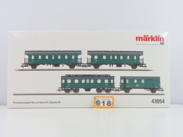 Märklin H0 - 42054 - Modeltrein personenwagonset (1) - 4, Nieuw