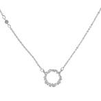 Steentjeskrans Zilverkeurige Ketting, Verzenden, Nieuw