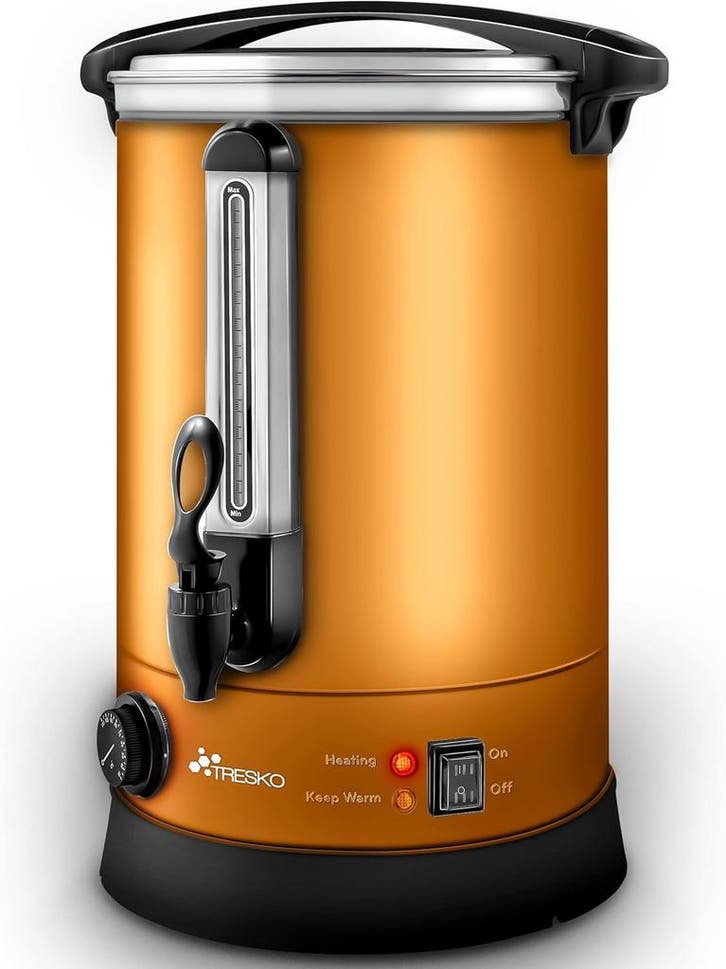 Weckketel - Inmaakketel - Gluhweinketel - 30L - Goud - TRESK, Huis en Inrichting, Keuken | Potten en Pannen, Nieuw, Verzenden
