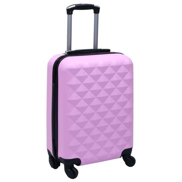 vidaXL Harde koffer ABS roze, Bijoux, Sacs & Beauté, Valises, Envoi