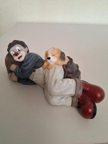 Gilde Clowns - Figuur - Gildeclown Hundemüde - Hars