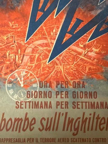 Italie - carte postale propagande militaire RSI République