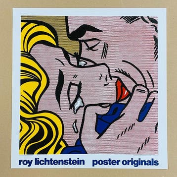 Roy Lichtenstein (after) - KISS V - Années 2000, Antiek en Kunst