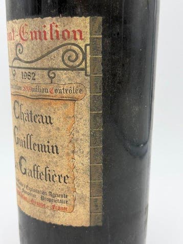 1982 Chateau Guillemin La Gaffeliere - Saint-Émilion -, Nieuw