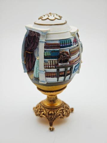 Œuf Fabergé - Œuf Franklin Mint Autant en emporte le vent –