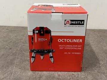 Veiling - Nestle kruislijnlaser Octoliner IP54, Doe-het-zelf en Bouw, Gebruikt