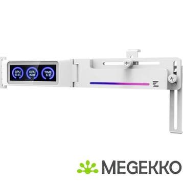 Zalman ZM-VS3 DS GPU Holder ARGB LCD Display Wit, Verzenden, Nieuw