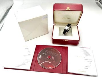 Cartier - Tank Francaise Lady White Gold Case - 2403 -