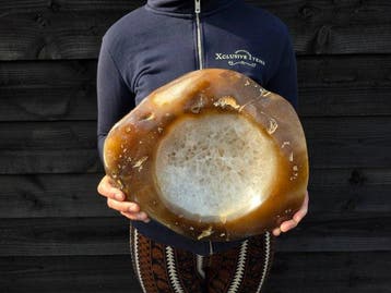 Fruitschaal - Agaat - XL Crystal Bowl - Brazilië