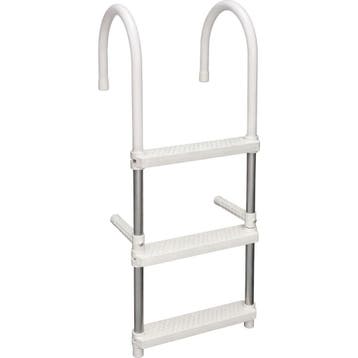 Zwemtrap Aluminium 3 treden 89x38cm, Watersport en Boten, Bootonderdelen, Ophalen of Verzenden, Nieuw