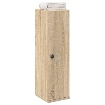 vidaXL Badkamerkast met rolhouder 20,5x22x72 cm sonoma, Verzenden, Nieuw