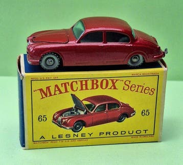 Matchbox 1:43 - Berline miniature - Jaguar 3.8 Sedan kleur, Nieuw