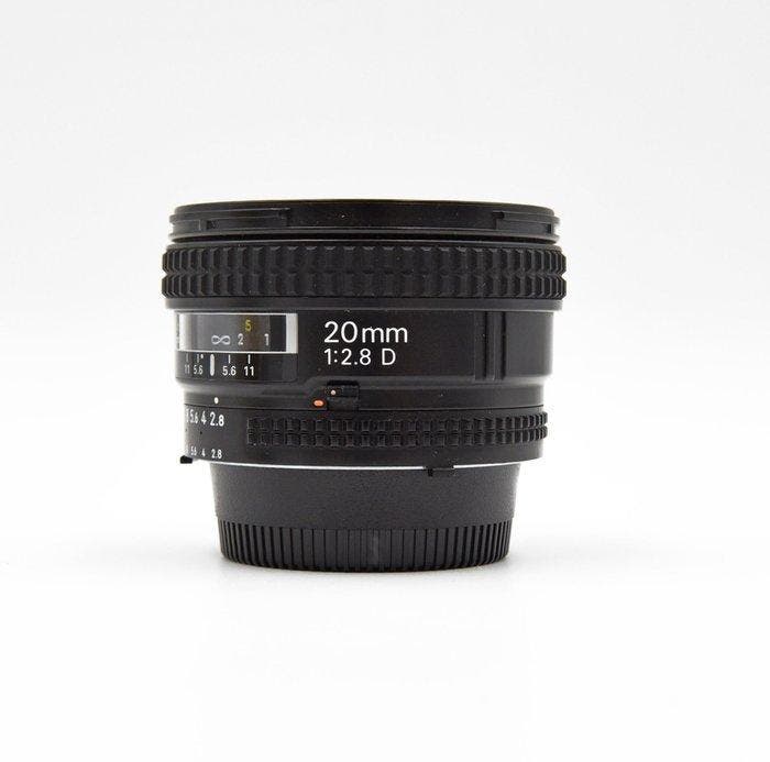 Nikon AF Nikkor 20mm f/2.8D Groothoeklens, Audio, Tv en Foto, Fotocamera's Analoog
