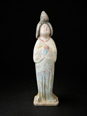 Oud Chinees, Tang-dynastie Terracotta Figuur - 36.6 cm