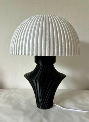 TiWo Design - Nachtlampje - Duomo Plisse - Tafellamp -