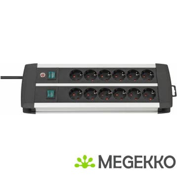 Brennenstuhl 1391000912 Binnen 12AC-uitgang(en) 3m Zwart,, Informatique & Logiciels, Verzenden