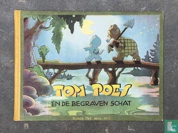Bossum, Joop van - Tom Poes en de begraven schat - 1946, Boeken, Verzenden, Gelezen
