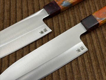 Couteau de cuisine - Bunka & Deba - Ensemble de couteaux de