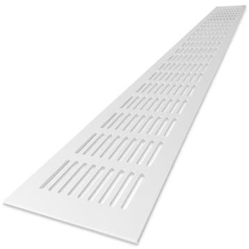 Ventilatiestrip aluminium LxH 800 x 80mm (G61-8008W), Verzenden