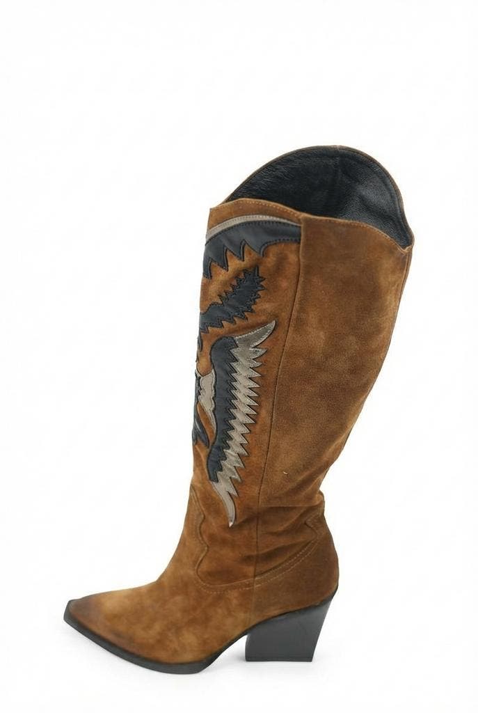 Notre-V Cowboy laarzen in maat 37 Bruin, Kleding | Dames, Schoenen, Bruin, Gedragen, Verzenden