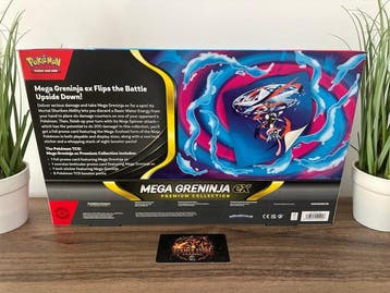 Pokémon - 1 Box - Mega Greninja ex Premium Collection -, Hobby & Loisirs créatifs, Jeux de cartes à collectionner | Pokémon