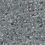 Vloertegel/Wandtegel Terre Terrazzo Medley Antraciet 60x60, Ophalen of Verzenden, Vloertegels