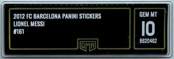 Panini - 2012 - FC Barcelona - GMA 10 - Gem Mint - GOAT -, Nieuw