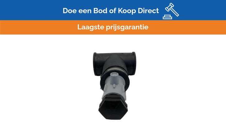 Bieden: Tecma T-PF.P04 Toilet Aerator 38 mm Black, Watersport en Boten, Bootonderdelen, Ophalen of Verzenden