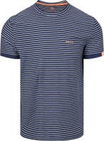 NZA T-shirt Jersey Stripe Navy Sky maat Maat 52/54 (L) Heren, Kleding | Heren, T-shirts, Maat 52/54 (L), New Zealand Auckland