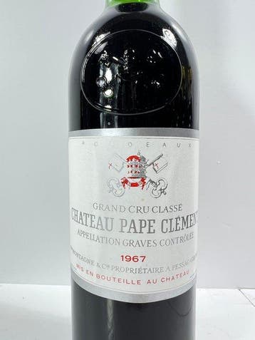 1967 Chateau Pape Clément - Pessac-Léognan Grand Cru Classé, Verzamelen, Nieuw