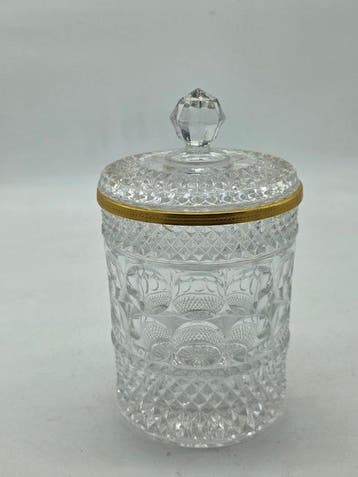 Pot à biscuits - bonbonnière - Verre