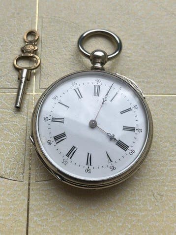 Gousset argent - 1850-1900, Bijoux, Sacs & Beauté