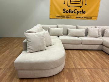 OVERSTOCK DEALS SofaCycle - Grote u-zetel (NIEUW), Ophalen of Verzenden, Nieuw