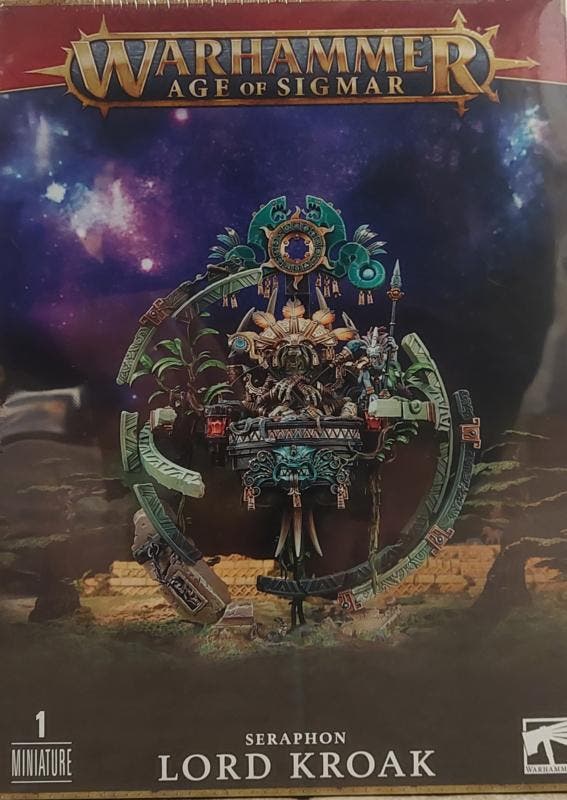 Seraphon Lord Kroak (Warhammer Age of Sigmar nieuw), Hobby & Loisirs créatifs, Wargaming, Enlèvement ou Envoi