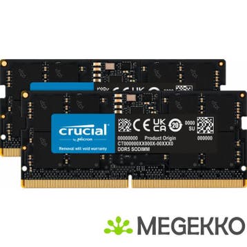 Crucial DDR5 SODIMM 2x16GB 4800, Verzenden, Nieuw