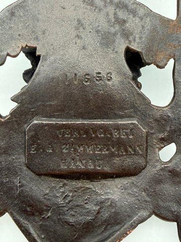 VERLAG BEI E.G. ZIMMERMANN HANAU - kunstgieterij E.G., Antiek en Kunst