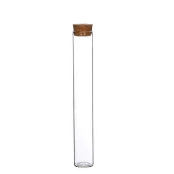 Reageerbuisjes glas met kurk 20 cm Ø3 cm doos 6 stuks, Hobby en Vrije tijd, Knutselen, Nieuw