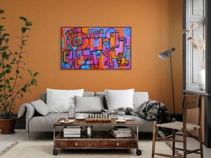 Isabella Bruno Ysbel - I viaggi di Gulliver, Antiek en Kunst, Kunst | Schilderijen | Modern