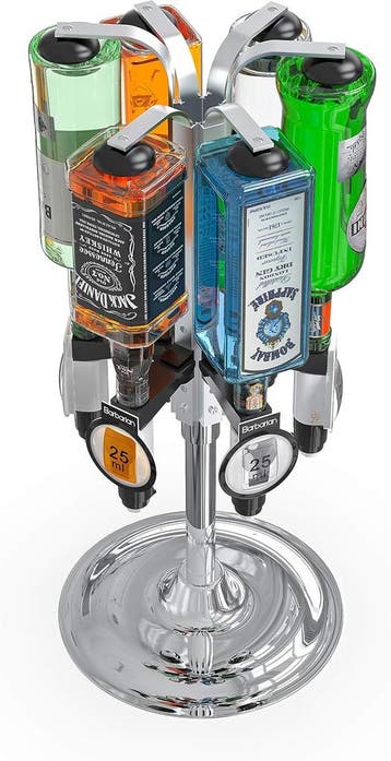 Drankdispenser 6 flessen | Tweede kansje | OP = OP, Huis en Inrichting, Verzenden, Nieuw
