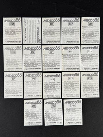 1986 Panini Mexico 86 World Cup, Poland complete team with