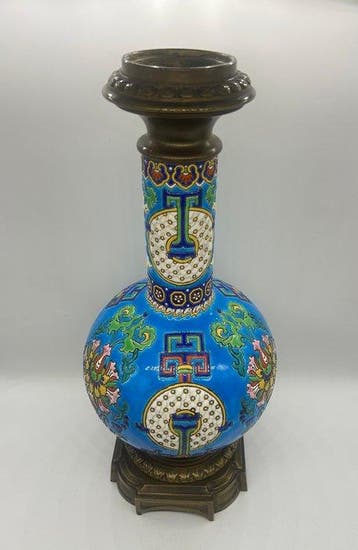 Vieillard & Cie - Vaas - Faience - Jules Vieillard