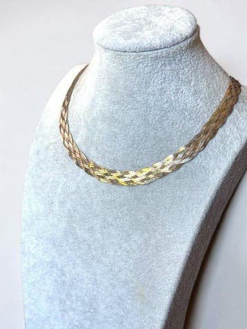 Sans prix de réserve - Collier Argent - Tricolors