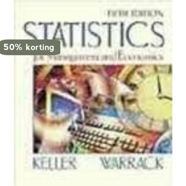 Statistics For Management And Economics 9780534371456, Boeken, Taal | Engels, Gelezen, Verzenden