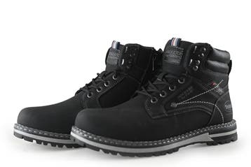Dockers By Gerli Veterboots in maat 41 Zwart, Verzenden, Dockers By Gerli, Zwart, Boots